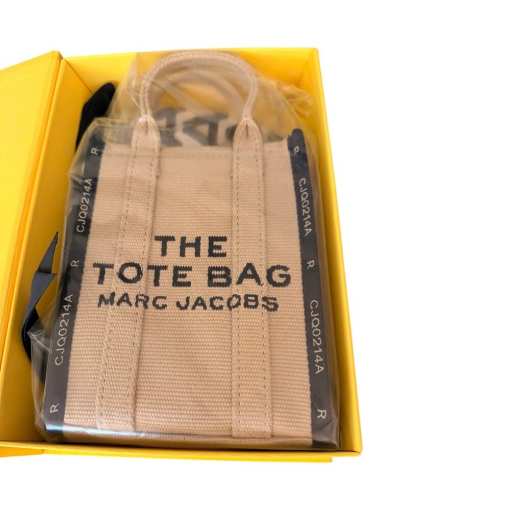 NEW Marc Jacobs Mini Tote Bag – Canvas – Box, Dust Bag & Packaging
